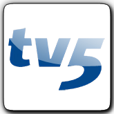 Логотип телеканала TV5 для медиаплеера (SimpleTV, VLC и т.д.) - TV5